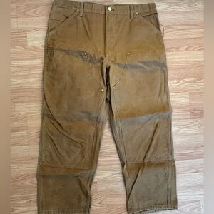 Carhartt khaki Double Knee Work Pants